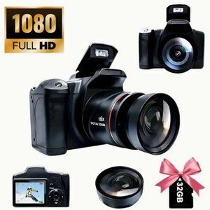 New in Box Digital Camera for Photography with 2.4 Inch LCD Screen, 16x Zoom